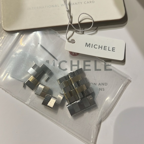 Michele Two Toned Watch with Diamonds - Picture 5 of 7